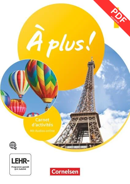 À plus ! 2. Fremdsprache. Band 1 - Carnet d'activités mit Audios online