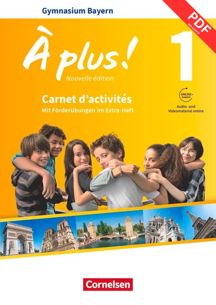 À plus! Band 1: 6. Jahrgangsstufe - Bayern - Carnet d'activités mit Audios und Videos online
