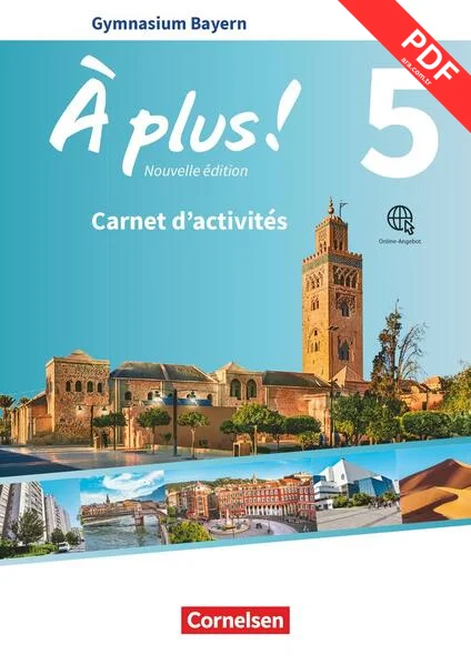 À plus ! Bayern - Band 5 - Carnet d'activités mit Audios und Videos online