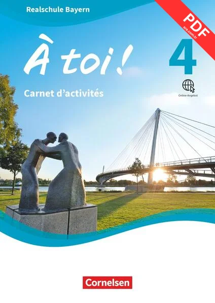 À toi ! Band 4 - Bayern - Carnet d'activités mit Audios online und eingelegtem Förderheft