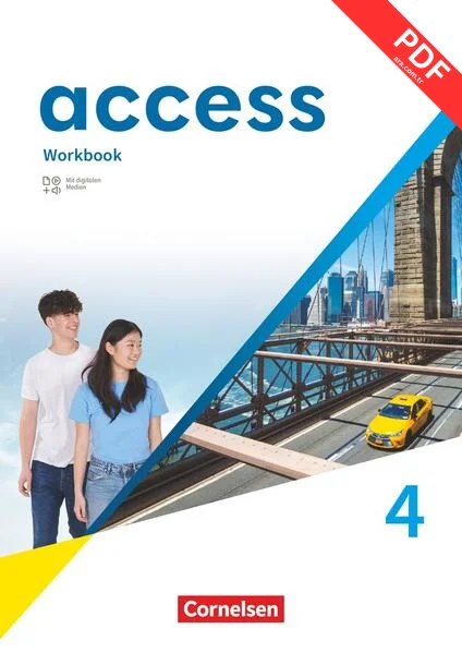 Access Band 4: 8. Schuljahr - Allgemeine Ausgabe 2022 - Workbook mit digitalen Medien