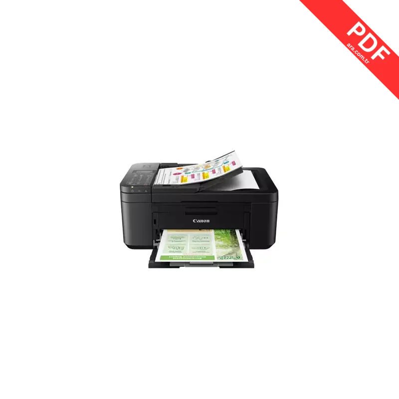 Canon Pixma TR4750I kılavuz kapağı