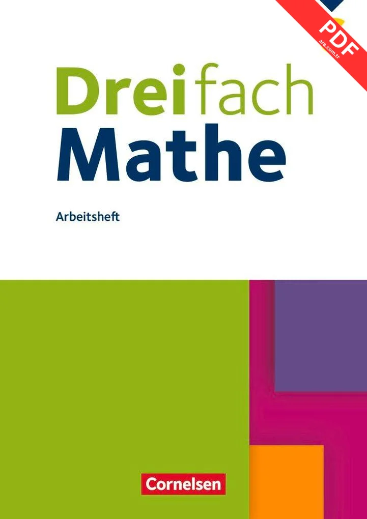Dreifach Mathe 6. Schuljahr - Arbeitsheft mit Lösungen PDF Buchcover