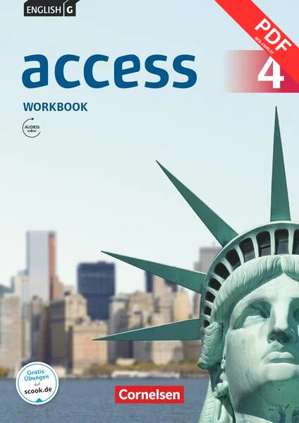 English G Access Band 4: 8. Schuljahr - Allgemeine Ausgabe - Workbook mit Audios online