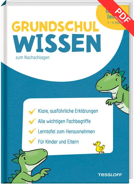 Grundschulwissen zum Nachschlagen. Mathe und Deutsch 1.-4. Klasse