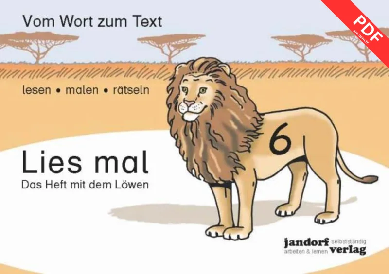 Lies mal 6 - Das Heft mit dem Löwen