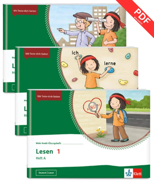 Mein Anoki-Übungsheft - Paket Lesen 1 PDF Buchcover