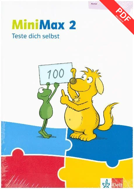 MiniMax 2. Schülerpaket (5 Hefte: Zahlen und Rechnen A, Zahlen und Rechnen B, Größen und Sachrechnen, Geometrie, Teste-dich-selbst, Beilage) - Verbrauchsmaterial Klasse 2