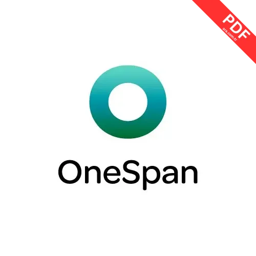 OneSpan Digipass 882 ChipTAN QR kılavuz kapağı
