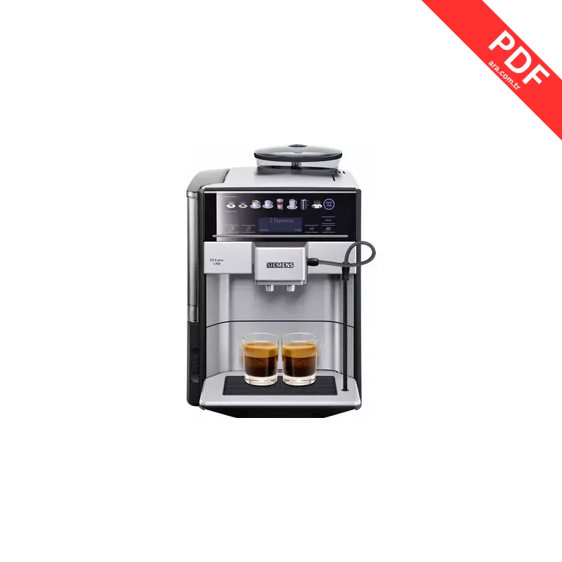Siemens EQ.6 Plus S700 TE657313RW kılavuz kapağı